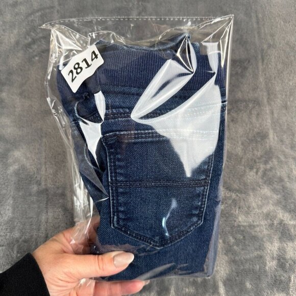 Oshkosh 24 baby  Months Drawstring Skinny Blue Jeans Stretch Soft - Picture 5 of 5